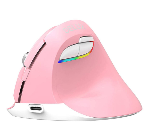 Delux M618Mini DB BT 2400DPI M618 Mini Pink - 1287020 - zdjęcie 2